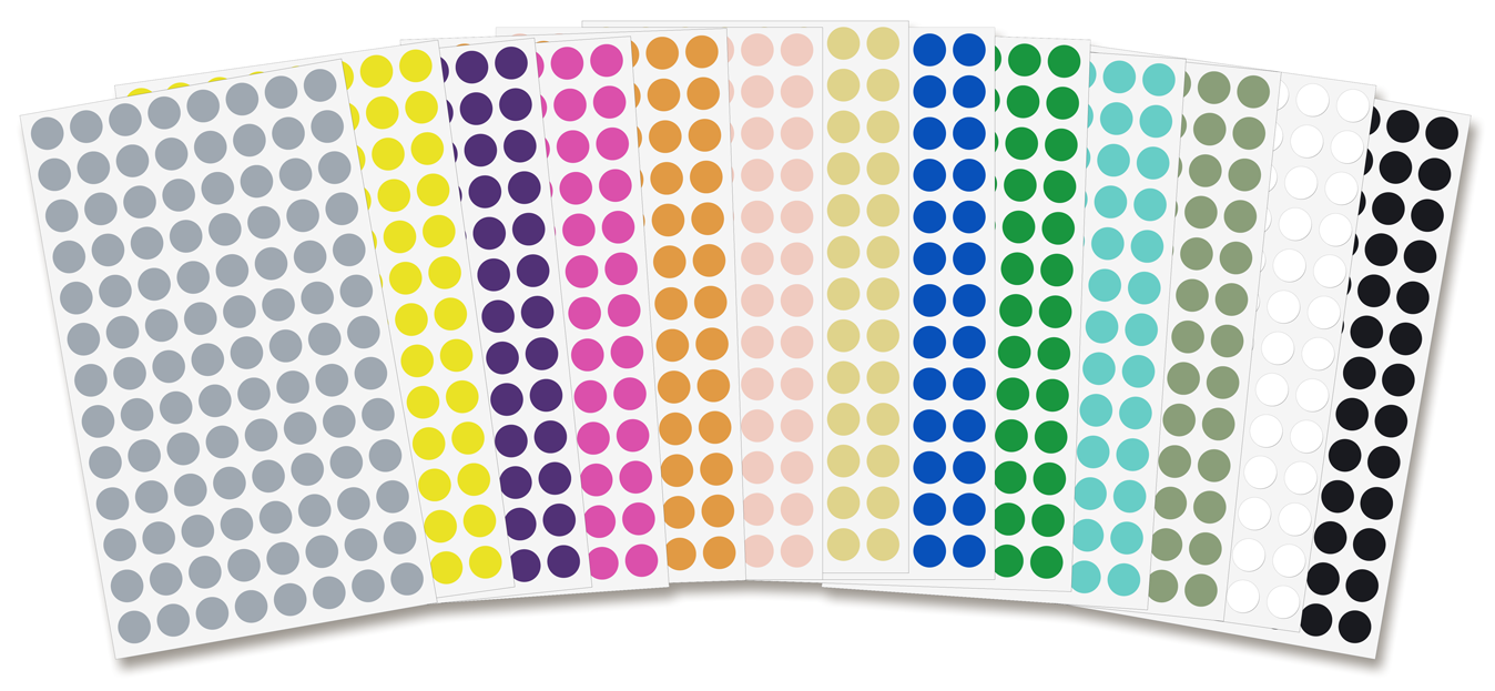 Nhãn dán tròn 10mm